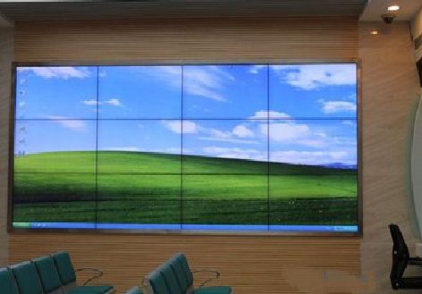 霞浦液晶拼接屏的另类用法。